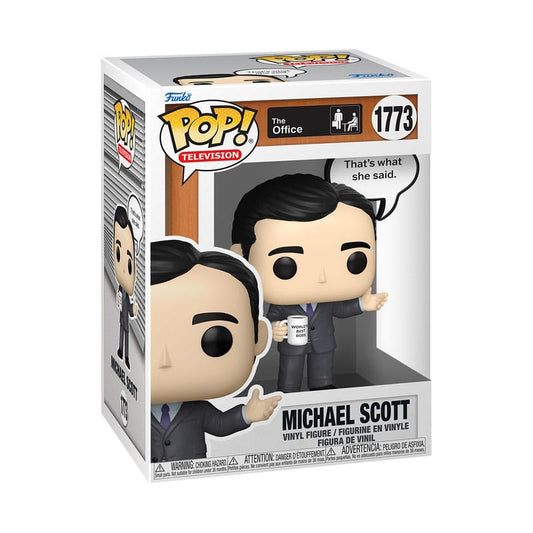The Office POP! Sayings Vinyl Figure Michael 9 cm 0889698864282