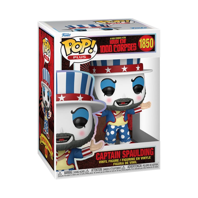 House of 1000 Corpses POP! Plus Vinyl Figure Capt. Spaulding 9 cm 0889698864459