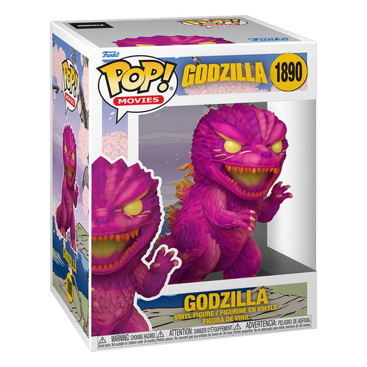 Godzilla Art Series POP! Movies Premium Vinyl Figure Pink Godzilla 9 cm 0889698864749