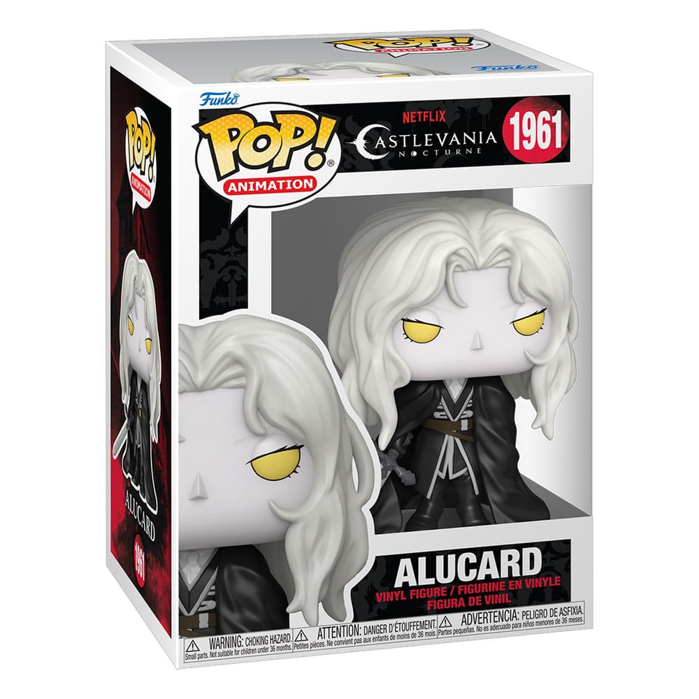 Castlevania Nocturne POP! Animation Vinyl Figure Alucard 9 cm 0889698864756