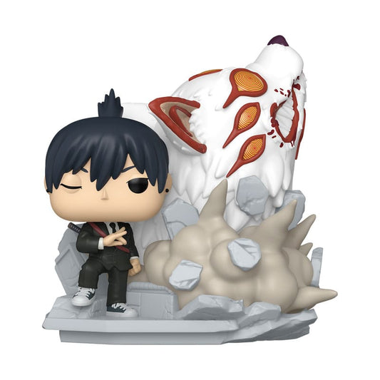 Chainsaw Man POP Moments Vinyl Figures Aki (Fox Devil) 9 cm  0889698864855