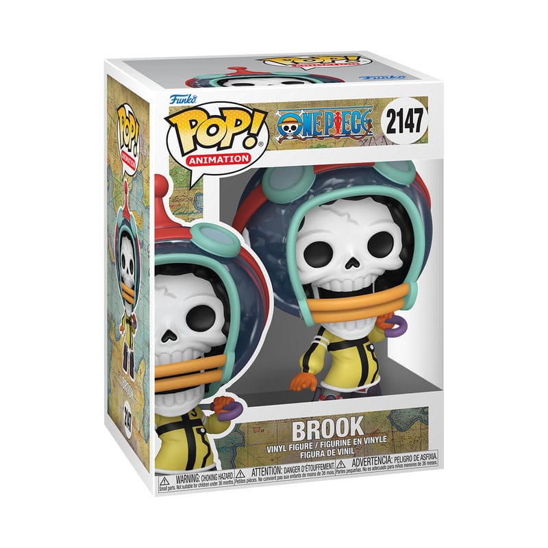 One Piece POP! Animation Figure Brook (Egg) 9 cm  0889698865166