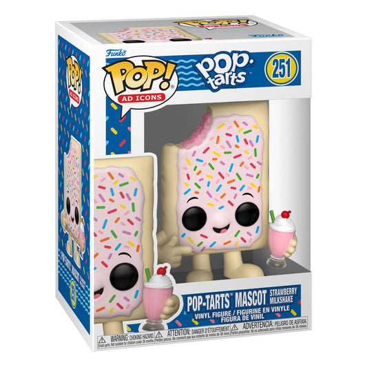 Pop-Tarts POP! Ad Icons Vinyl Figure Pop-Tarts Mascot Strawberry Milkshake 9 cm 0889698865210