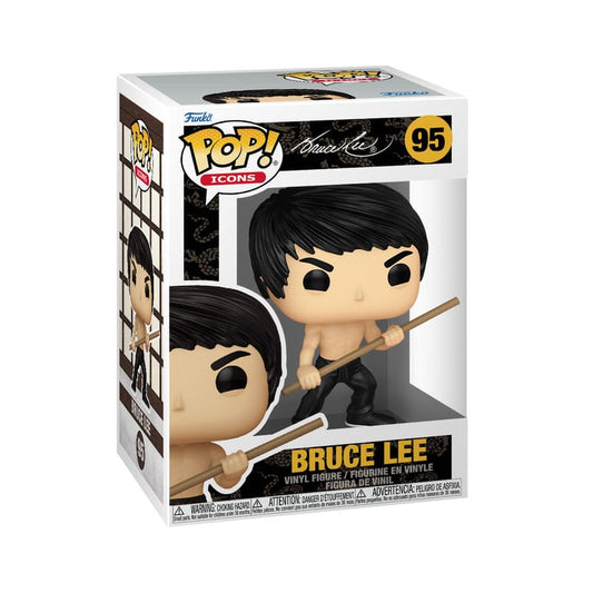 Bruce Lee POP! Icons Vinyl Figure Bruce Lee(dynamic) 9 cm 0889698865227