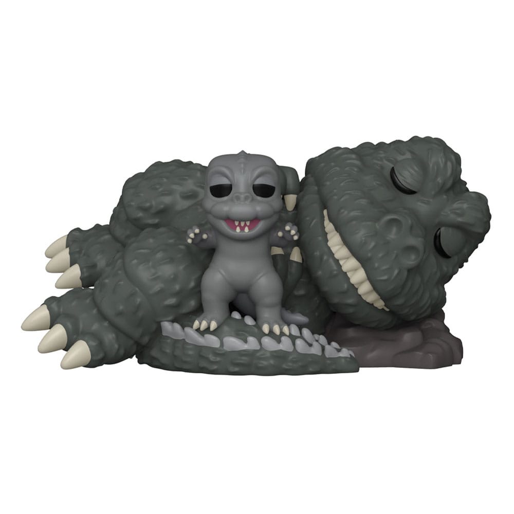 Godzilla Super Sized POP! Movies Vinyl Figure Sleeping Godzilla with Minilla 15 cm 0889698865265