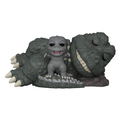 Godzilla Super Sized POP! Movies Vinyl Figure Sleeping Godzilla with Minilla 15 cm 0889698865265