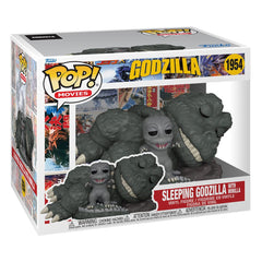 Godzilla Super Sized POP! Movies Vinyl Figure Sleeping Godzilla with Minilla 15 cm 0889698865265