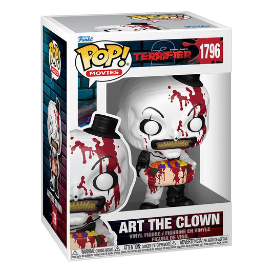 Terrifier 2 POP! Movies Vinyl Figure Art the Clown with Candy Filled Head 9 cm 0889698865371