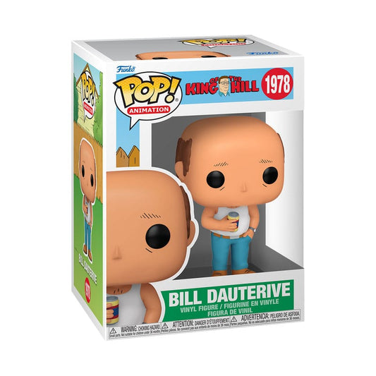King of the Hill POP! TV Vinyl Figure Bill Dauterive 9 cm 0889698865470