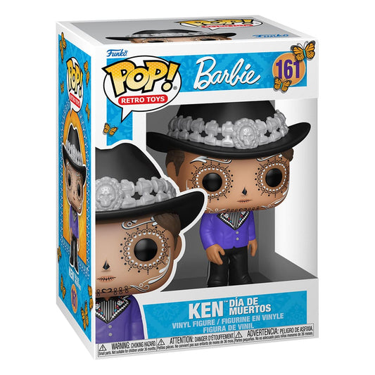 Barbie POP! Retro Toys Vinyl Figure Ken Dia de los Muertos 9 cm 0889698865746