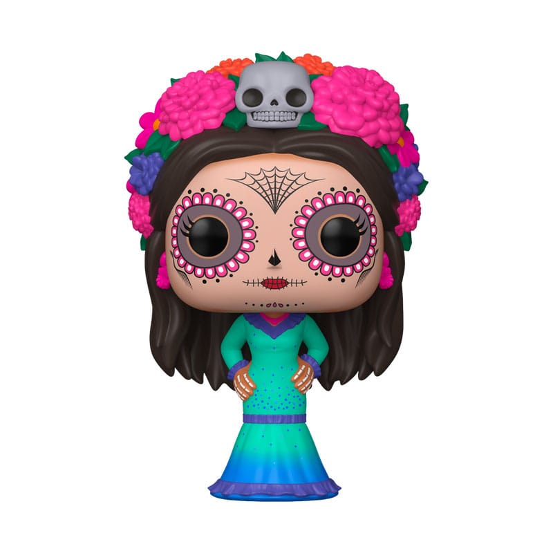 Dia de Los Muertos POP! Icons Vinyl Figure La Catrina (Azul) 9 cm 0889698865753