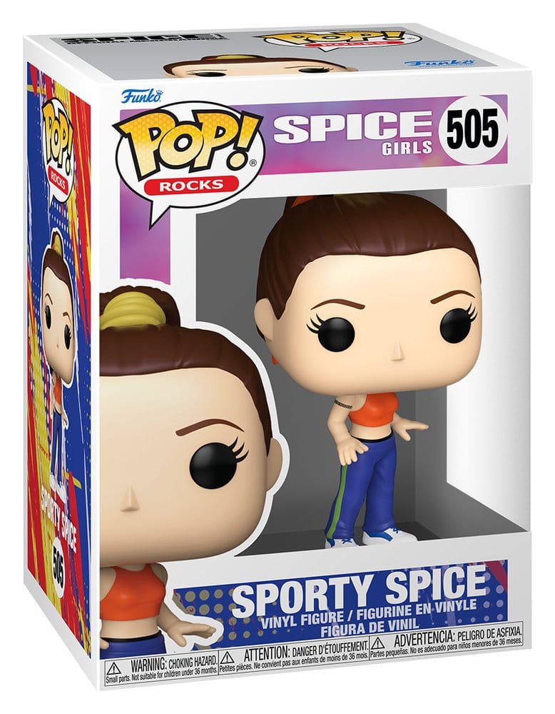 Spice Girls POP! Rocks Vinyl Figure Sporty Spice 9 cm 0889698865982