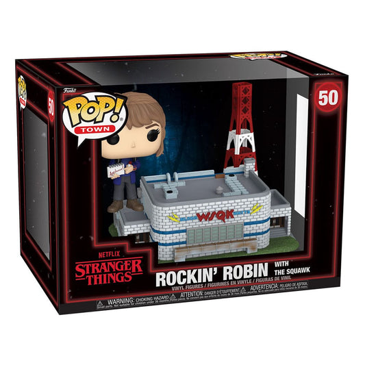 Stranger Things POP! Town Vinyl Figures Rockin' Robin with The Squawk 9 cm 0889698866200