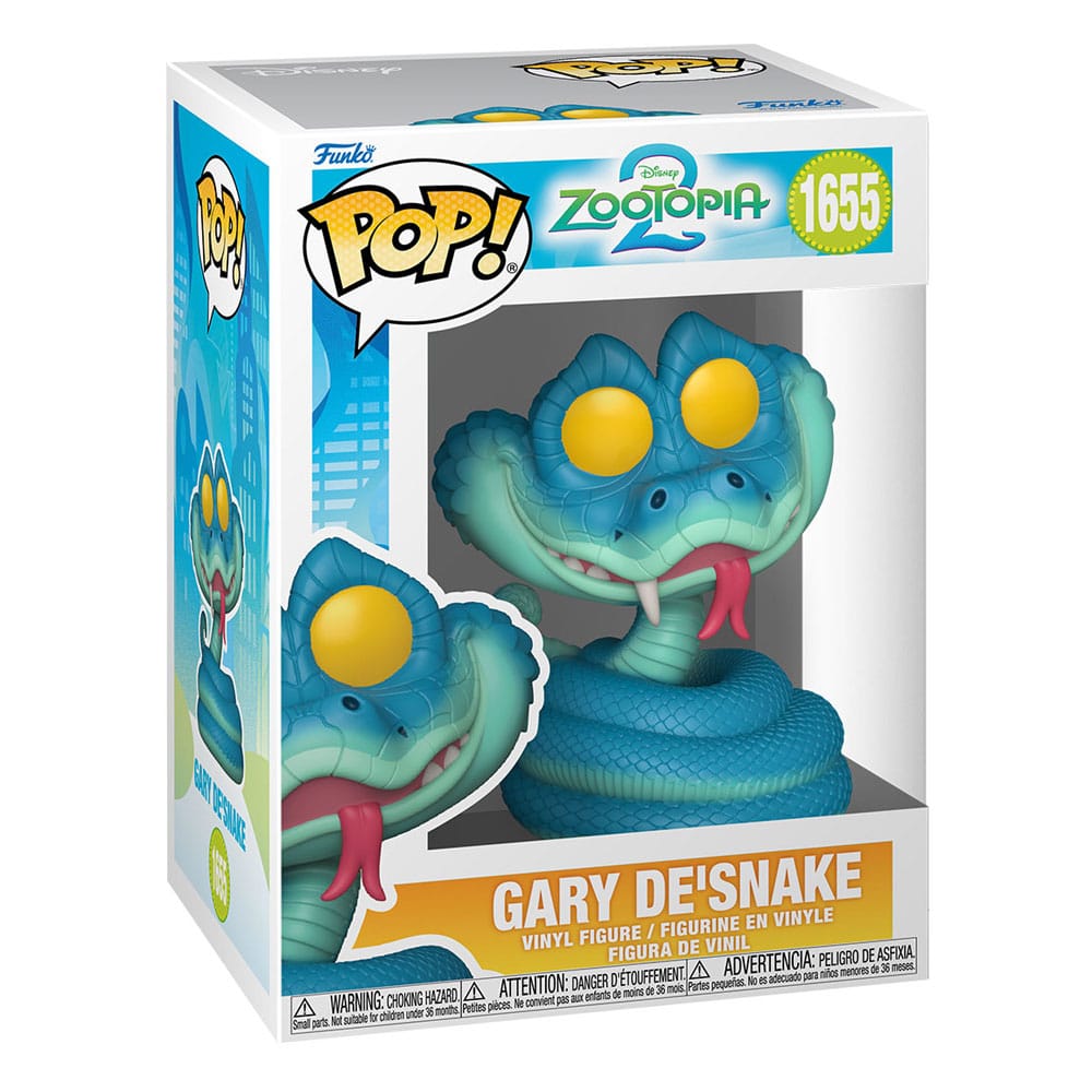 Zootopia 2 POP! Movies Vinyl Figure Gary De'Snake 9 cm 0889698866378