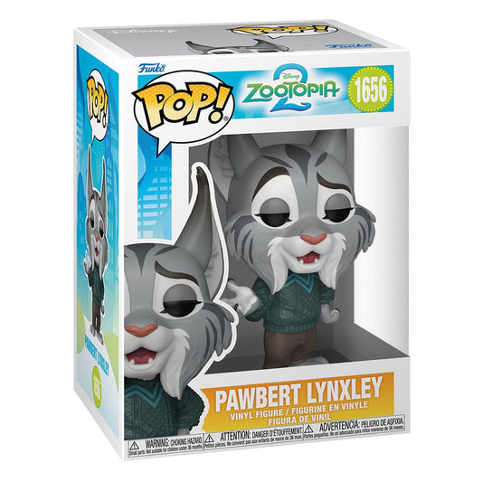 Zootopia 2 POP! Movies Vinyl Figure Pawbert Lynxley 9 cm 0889698866385