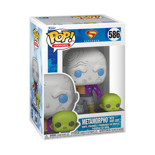 Superman (2025) POP&Buddy! Movies Vinyl Figures Metamorpho with Baby Joey 9 cm 0889698866460