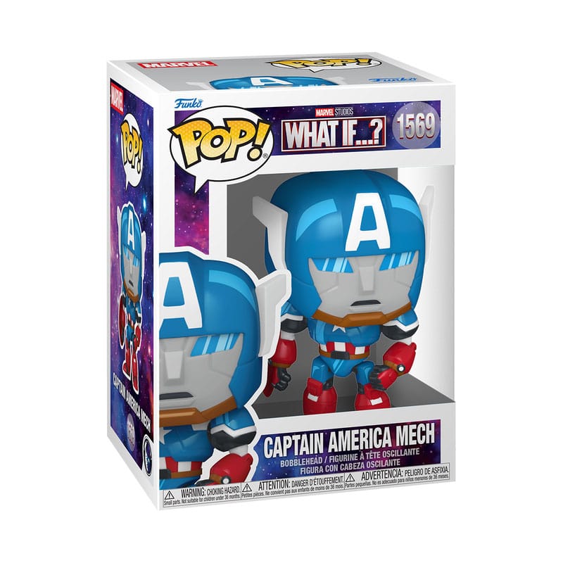 What If...? POP! Vinyl Figure Captain America 9 cm 0889698866538