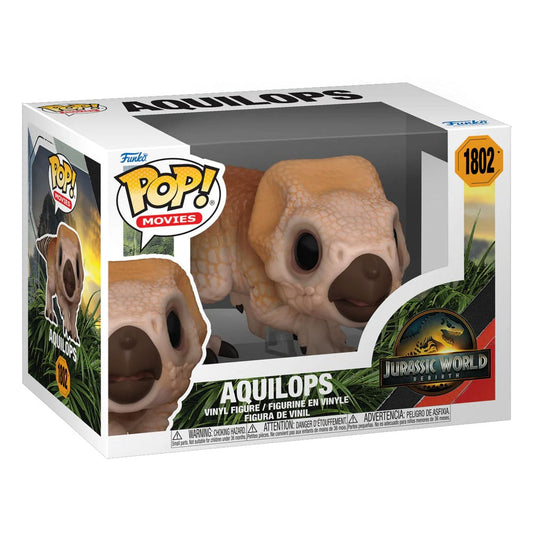 Jurassic World Rebirth POP! Movies Vinyl Figure Aquilops 9 cm 0889698866583