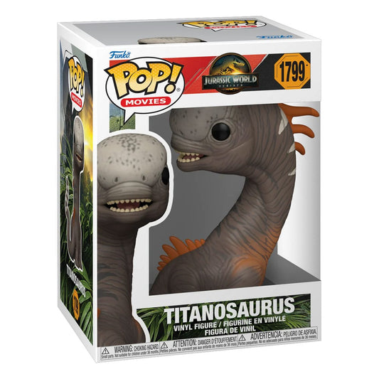 Jurassic World Rebirth POP! Movies Vinyl Figure Titanosaurus 9 cm 0889698866606