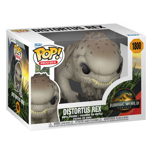 Jurassic World Rebirth POP! Movies Vinyl Figure Distortus Rex 9 cm 0889698866613