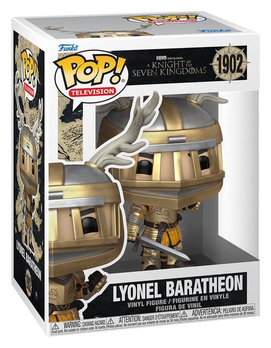 A Knight of the Seven Kingdoms POP! TV Vinyl Figures Lyonel Baratheon 9 cm  0889698866705