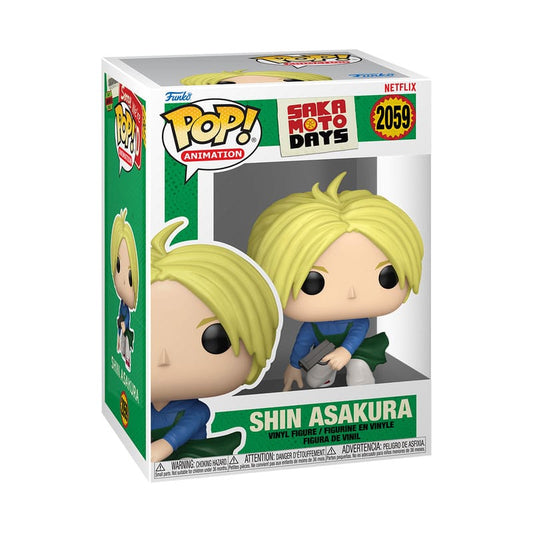 Sakamoto Days POP! Animation Vinyl Figures Shin 9 cm 0889698866897