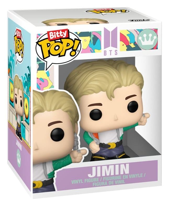 BTS Bitty POP! Stages Vinyl Figure Jimin (Dynamite) 2,5 cm 0889698867368