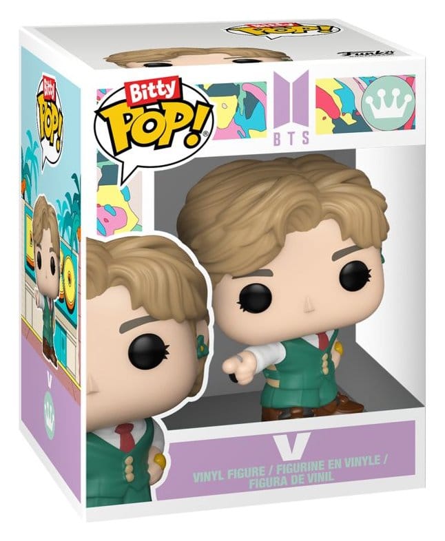 BTS Bitty POP! Stages Vinyl Figure V (Dynamite) 2,5 cm 0889698867412