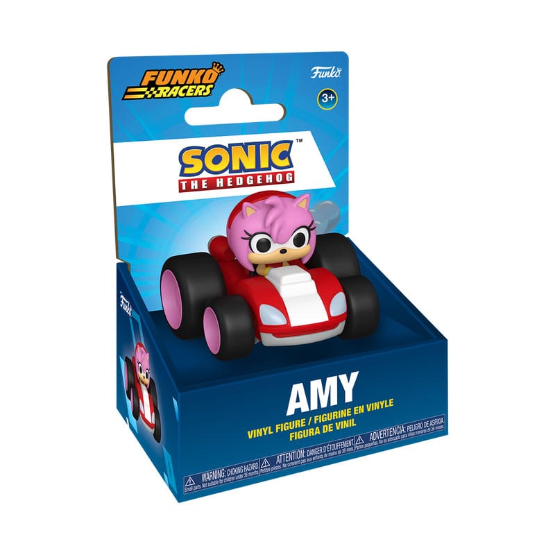 Sonic The Hedgehog Super Racers Diecast Figure Amy Rose 5 cm 0889698867542