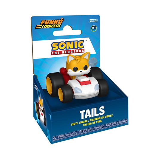Sonic The Hedgehog Super Racers Diecast Figure Tails 5 cm 0889698867573
