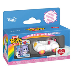 Care Bears Bitty POP! Rides Vinyl Figure Share Bear and Cloud Mobile 0889698869270