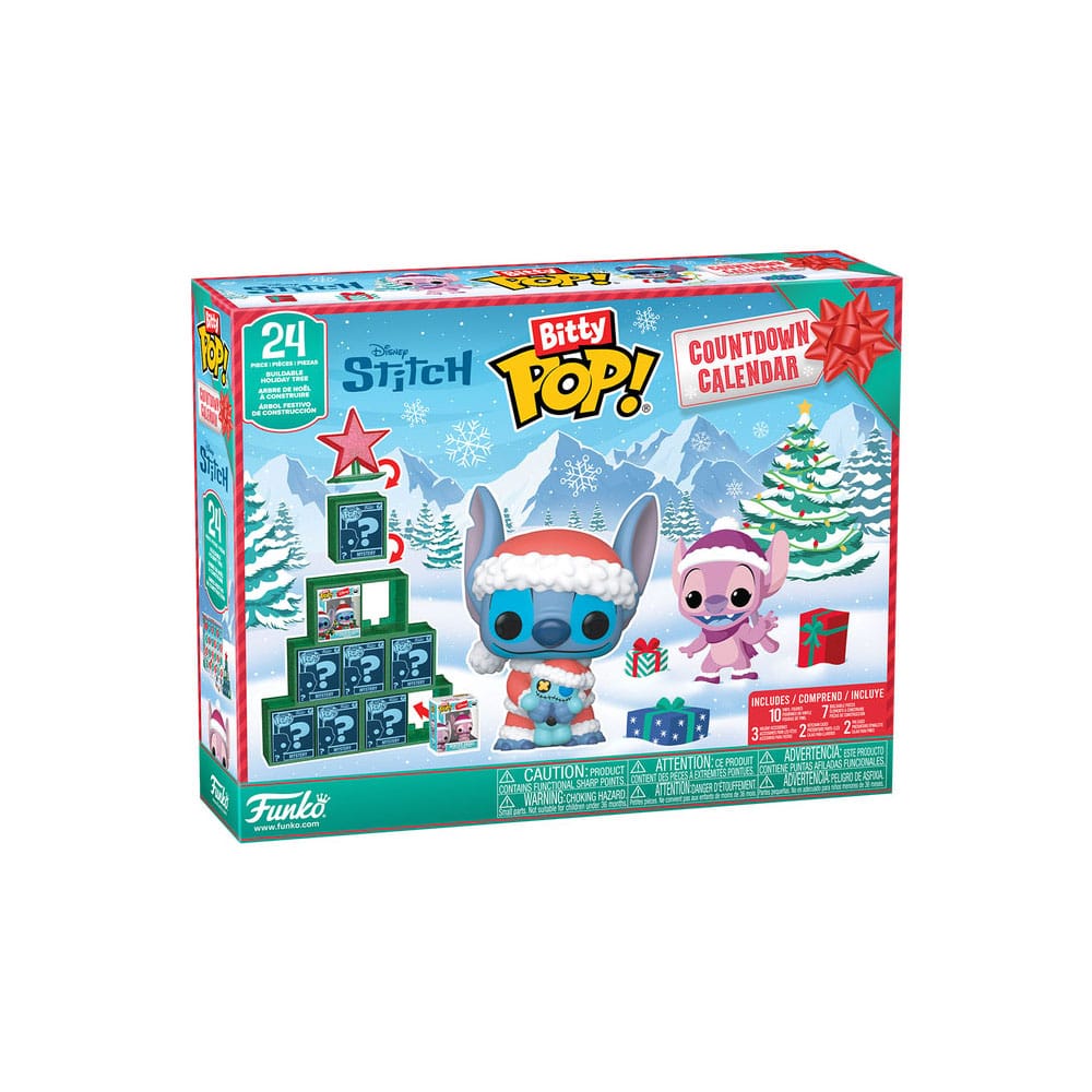 Disney Pocket POP! 13 Day Advent Calendar Countdown Stitch Holiday 0889698870023