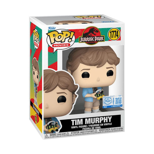 Jurassic Park POP! Movies Vinyl Figure Tim Murphy with Goggles *Exclusive Version* 9 cm  0889698871723