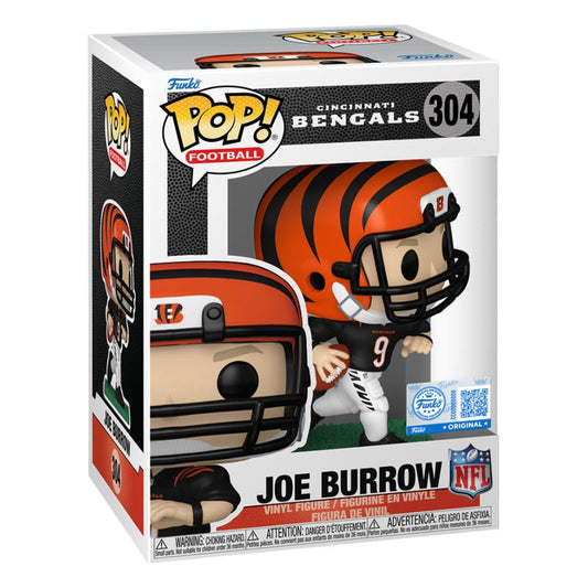 NFL: Legends POP! Sports Vinyl Figure Bengals- Joe Burrow(BK JRSY) 9 cm 0889698871778