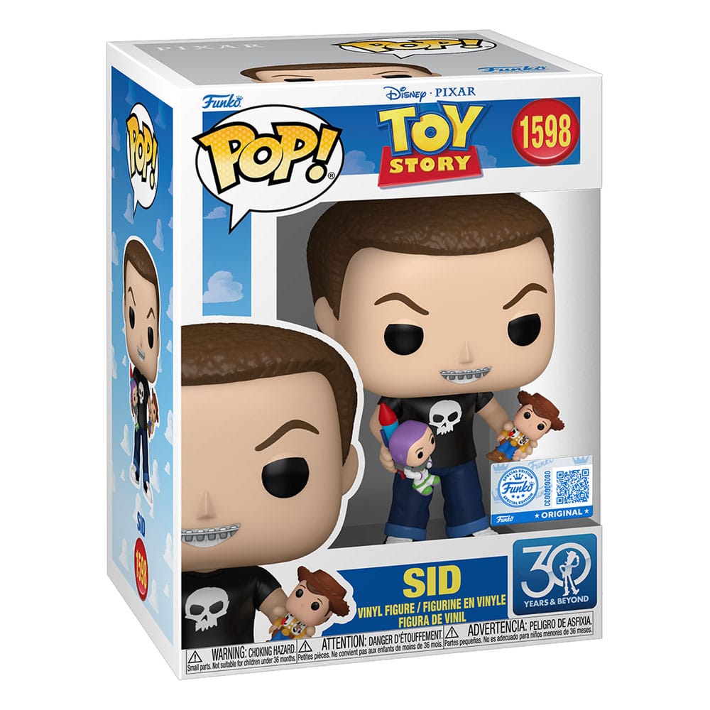 Toy Story POP! Disney Vinyl Figures Sid (30th Anniversary) 9 cm 0889698871891