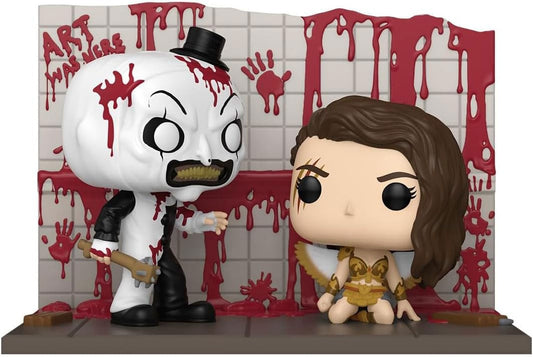 Terrifier 2 POP Moments Vinyl Figures Art vs Sienna 9 cm  0889698872034