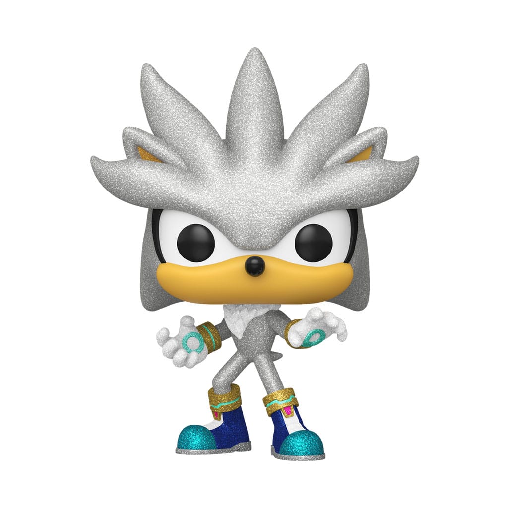 Sonic The Hedgehog POP! Games Vinyl Figure Silver The Hedgehog (FL) 9 cm 0889698872270