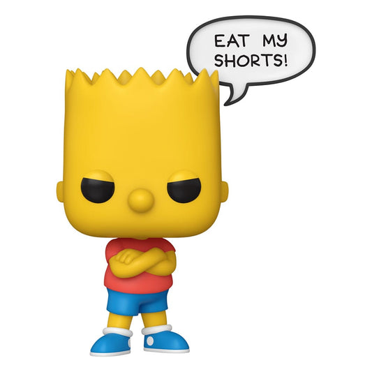 Simpsons POP! Sayings Vinyl Figure Bart 9 cm 0889698872461