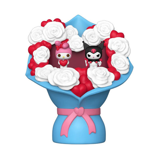 Sanrio Bitty POP! Bouquet Vinyl Figure 2-Pack My Melody & Kuromi (Valentine) 4 cm 0889698878074