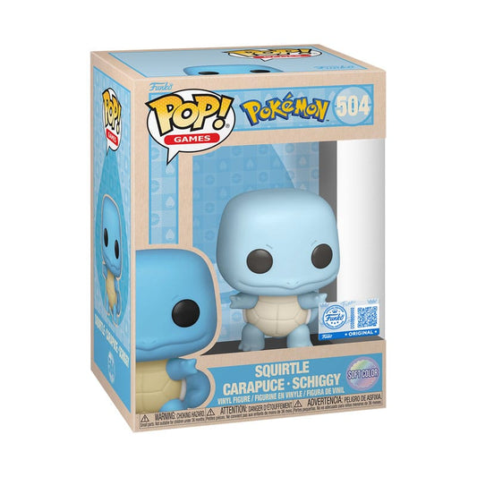 Pokemon POP! Games Vinyl Figure Squirtle (SftClr) 9 cm 0889698878753