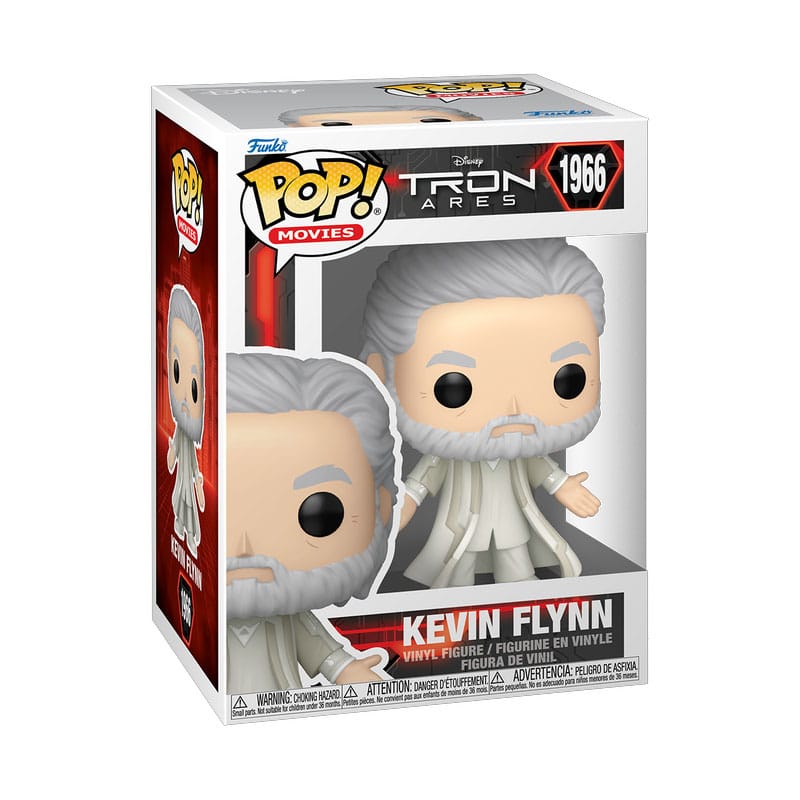 Tron: Ares POP! Movies Vinyl Figures Kevin Flynn 9 cm 0889698882293