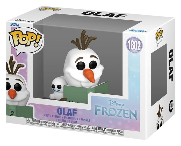 Frozen POP! Disney  Vinyl Figure Readers- Olaf w/Book 9 cm 0889698883160