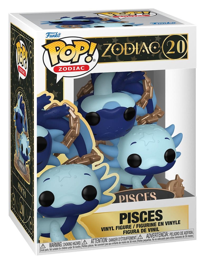 Zodiac POP! Zodiac Vinyl Figures Pisces 9 cm 0889698883221