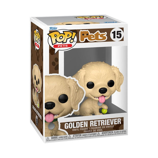 Funko-Legacy POP! Pets Vinyl Figure Golden Retriever 9 cm 0889698883276