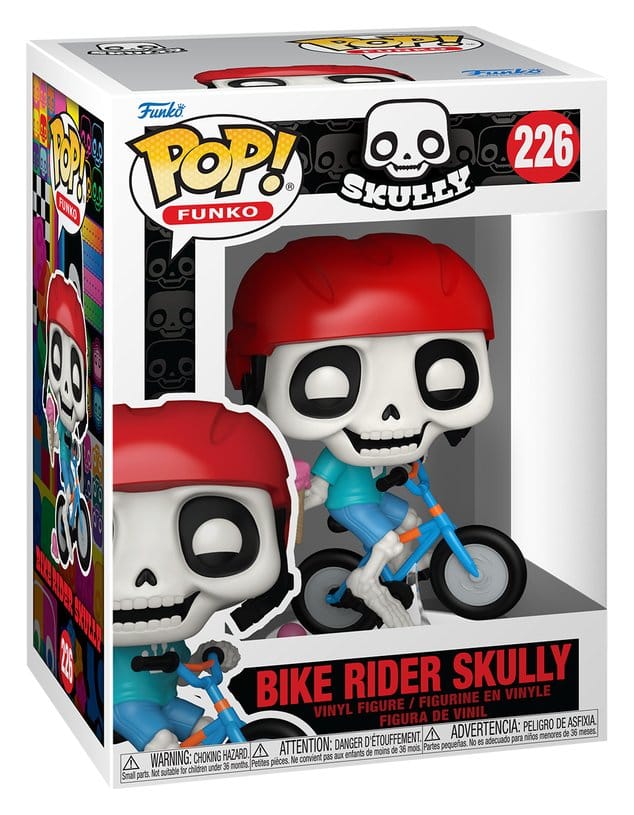 Funko Legacy POP! Icons Vinyl Figure Bike Rider Skully 9 cm 0889698883313