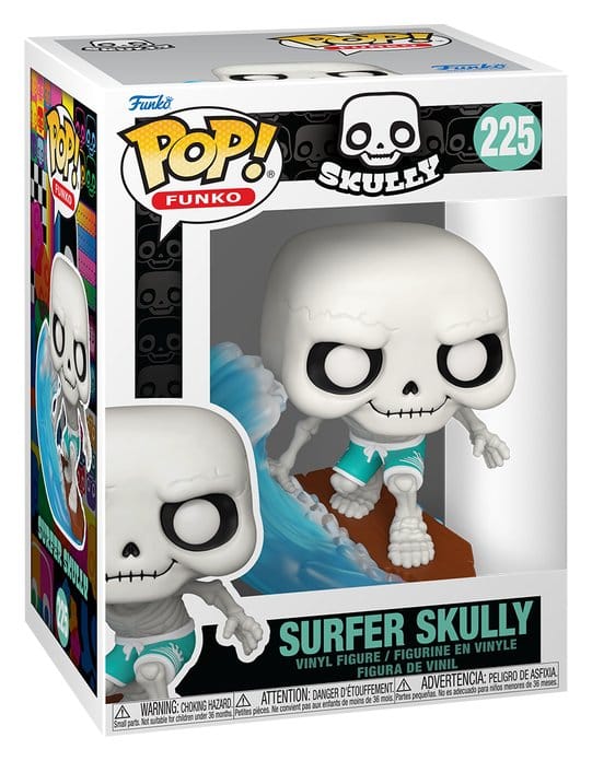 Funko Legacy POP! Icons Vinyl Figure Surfer Skully 9 cm 0889698883344