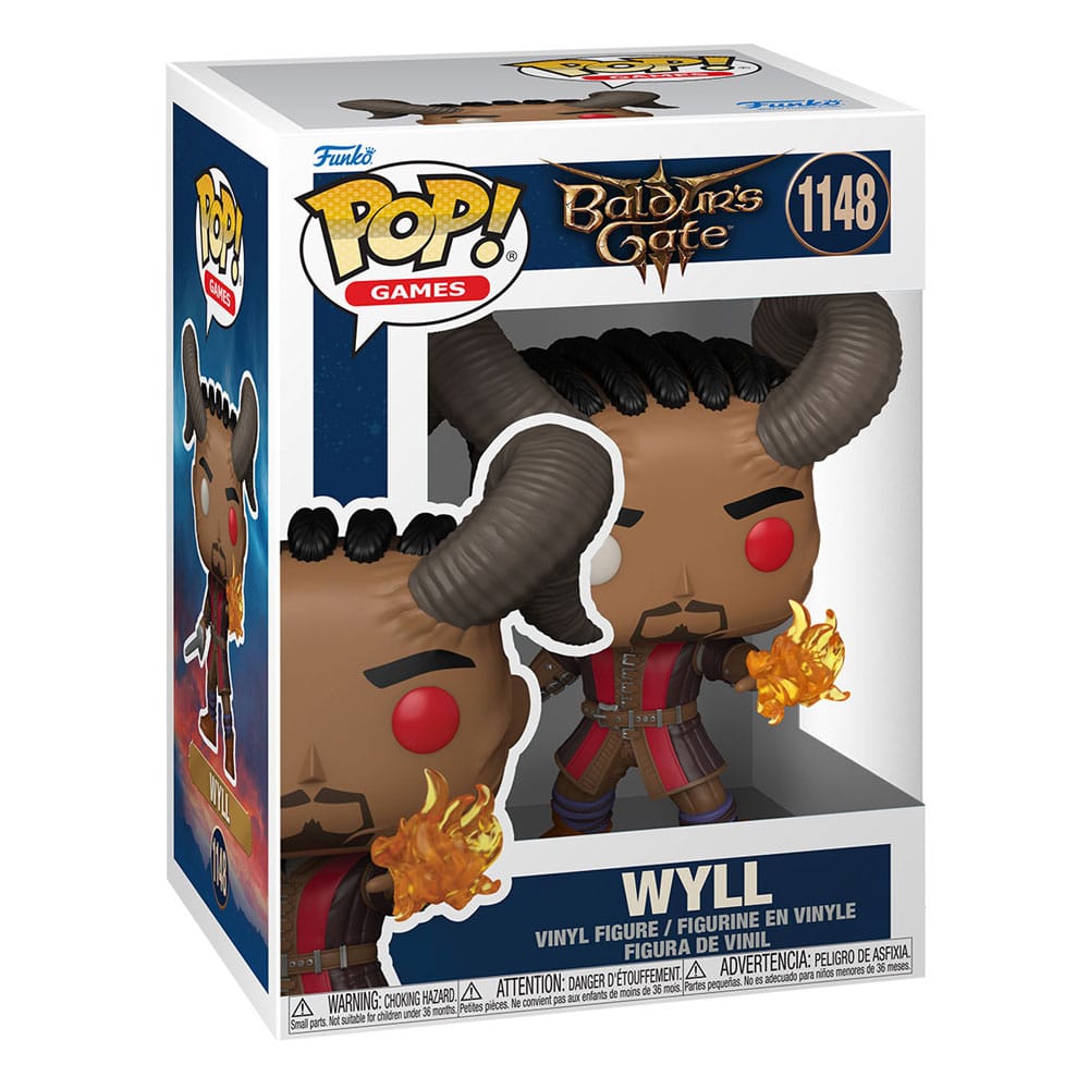 Baldur's Gate 3 POP! Games Vinyl Figure Wyll 9 cm 0889698883498