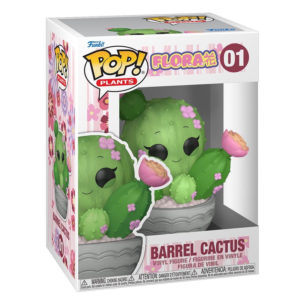 Flora POP! Plants Vinyl Figur Kawaii Cactus 9 cm 0889698883818