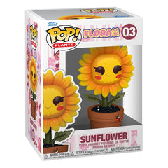 Flora POP! Plants Vinyl Figure Sunflower 9 cm 0889698883832