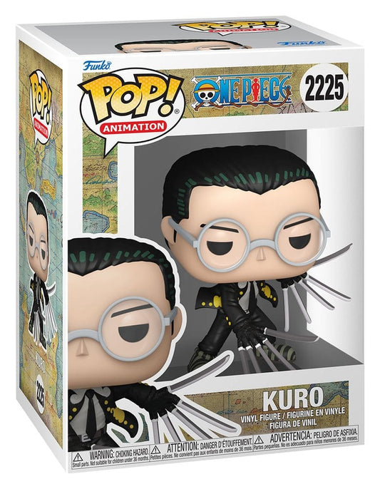 One Piece POP! Animation Vinyl Figure Kuro 9 cm 0889698884020